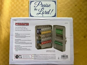 ProSource 48-Key Cabinet - 9 7/8" x 7" x 3" - Grey - Sealed 7677818 - Picture 1 of 1