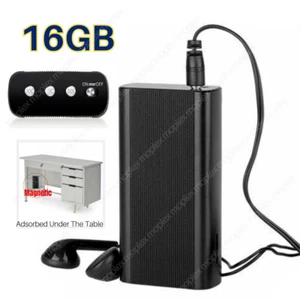 240 Hr Spy Hidden Mini MP3 Digital 16GB Voice Activated Recorder Audio Recording - Picture 1 of 12