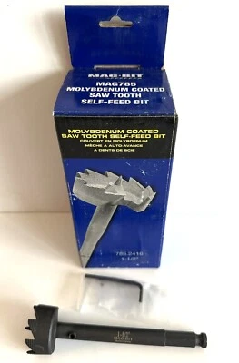 MAG-BIT 1-1/2" SELF-FEED BIT MAG 785 SAW TOOTH SELFFEED DRILL BIT 785-2416 - Image 1 of 4