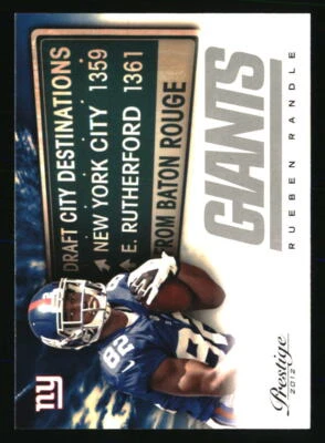 Rueben Randle 2012 Panini Prestige #26 FOOTBALL Card - Image 1 of 2