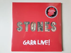 THE ROLLING STONES Grrr Live! Vinyl 3LP 2023 Die-cut Sleeve NEW SEALED - Picture 1 of 3