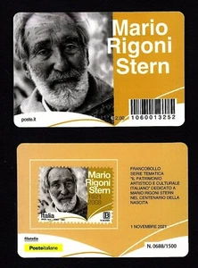 Italia 2021 - Mario Rigoni Stern - tessera filatelica  - Bild 1 von 1