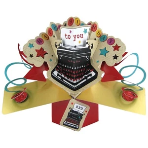 Birthday Card 3D Pop Up Card Ideal For Wife Daughter Friend Mum Sister Female - Picture 1 of 3