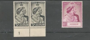 JUEGO DE BODA ASCENSION THE 1948 GVI PLATA MONTADO COMO NUEVO - Imagen 1 de 2