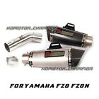 Slip On Exhaust System DB Killer Muffler 51mm Mid Link Pipe For Yamaha FZ8 FZ8N