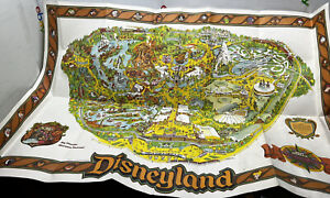 VTG Walt Disney Disneyland Park Map 1979 Poster 29.5”X 44"  **SEE PHOTOS** NICE
