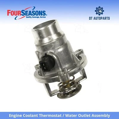 BMW 550i xDrive 2011-16 motor refrigerante termostato/conjunto de salida de agua 4 estaciones Foto 1 de 4