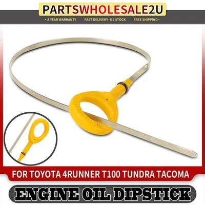 Varilla de medición de aceite de motor para Toyota Tundra 2000-2004 4Runner 1996-2002 Tacoma T100 Foto 1 de 4