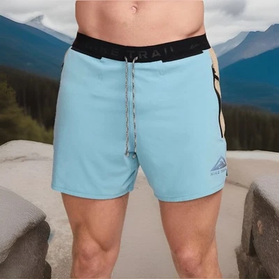 Pantalones Cortos para Correr Nike Trail Second Sunrise Para Hombres 5" Forrados Calzoncillos Grandes DV9311-464 Foto 1 de 4