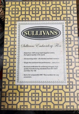 Sullivans Embroidery Floss Lot Various Colors 400+  100% Egyptian Cotton NIB - Image 1 of 4