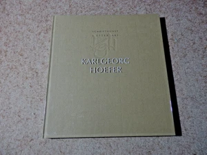 Schriftkunst - Letterart KARLGEORG HOEFFER signiert mit Widmung  Schrift Kunst - Picture 1 of 16