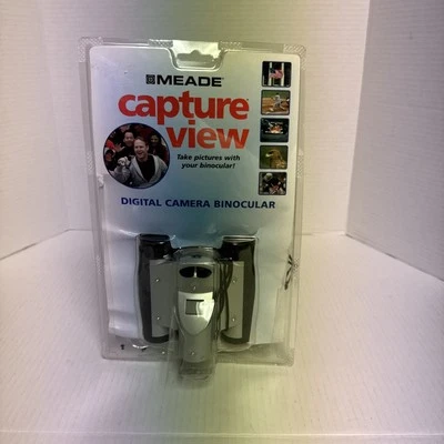 Vtg Meade Capture View 8x22 Digital Camera Binoculars Photography - Image 1 of 2