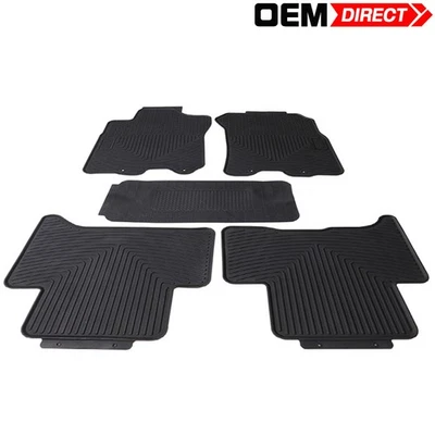 Se adapta a 07-14 Toyota FJ Cruiser 5 piezas alfombrillas de látex para todo tipo de clima alfombrillas protectoras Foto 1 de 4