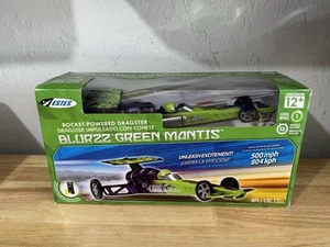ESTES ~ BLURZZ GREEN MANTIS ~ ROCKET POWERED DRAGSTER ~ NEW IN BOX - Picture 1 of 3