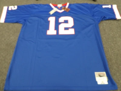 CAMISETA MITCHELL & NESS NFL BUFFALO BILLS JIM KELLY AZUL 1990 LEGADO TALLA 64 5XLT Foto 1 de 4