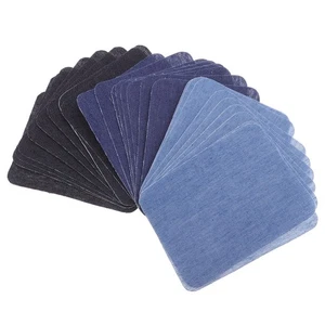 30 Pcs Selbstklebender Jeansstoffaufkleber Pullover Hemd Ellenbogen Patch - Bild 1 von 12