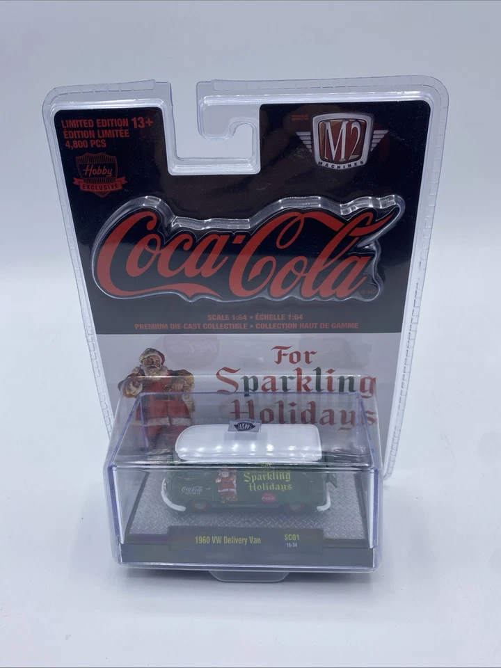 CASTLINE M2 Machines Coca-cola 1965 Ford Econoline Delivery Van