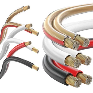 Lautsprecherkabel 10m - 100m Hifi Audio Kabel Auto Boxenkabel Boxen Lautsprecher - Bild 1 von 10