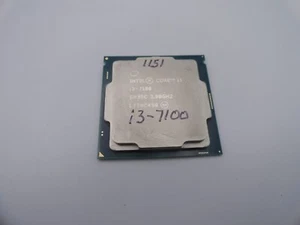 Intel Core i3-7100 2 Cores 4 Threads 3.9GHz LGA1151 CPU - Picture 1 of 2