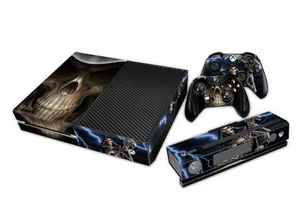 XBOX ONE Skin Design Foils Aufkleber Schutzfolie Set - Grim Reaper Motiv - Picture 1 of 1