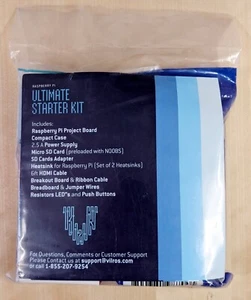 NEW SEALED Vilros Raspberry Pi 3 Model B Ultimate Starter Project Kit B01D0EOD6E - Afbeelding 1 van 6