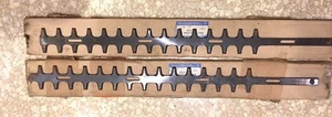 Echo HC-160A Tagliasiepi Set Lama Superiore e Inferiore NOS - Foto 1 di 3