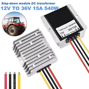 DC 12V To 36V 15A Boost Power Converter Supply Voltage Adapter Regulator - Picture 1 of 11