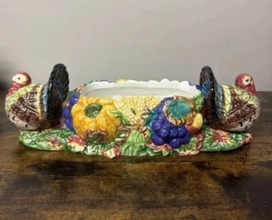 Thanksgiving Truthahn Cranberry Cracker Schale Nantucket Ernte - Bild 1 von 9