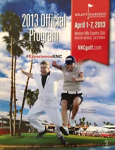 Palm Springs CA 2013 LPGA Kraft Nabisco Championship Golfprogramm - Bild 1 von 1