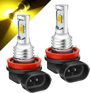 2 Pcs H11 H8 H9 LED Super Bright Headlight Fog Bulbs 6000K 33000LM High/Low Beam - Picture 1 of 37