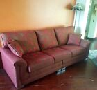 4 Seater Sofa and Swivel Arm chair Set .REVERSABLE SEATING. See Pictures. 