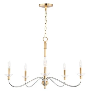 Maxim Lighting 25375CLPCSBR Clarion - 5 Light Chandelier - Picture 1 of 4