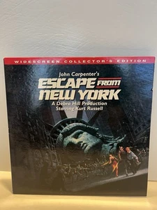 Escape from New York: Widescreen Collector's Edition (Laser Disc) 1 Disc - Picture 1 of 15
