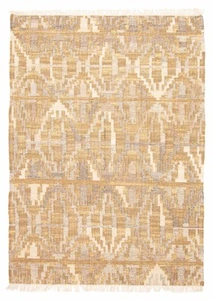 Vintage Hand Woven Carpet 5'5" x 7'9" Traditional Wool Kilim Rug - Picture 1 of 9