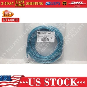 1585J-M8HBJM-15 AB RJ45 STR TO STR PATCHCORD Ethernet Media NOWY US Free Tax - Zdjęcie 1 z 7