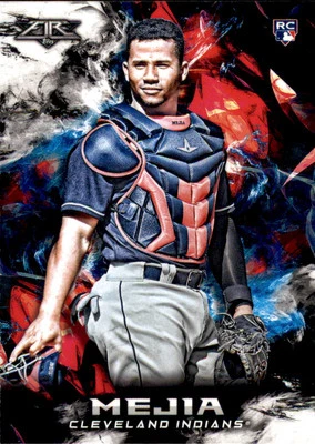 2018 Topps Fire #166 Francisco Mejia RC  - Image 1 of 2