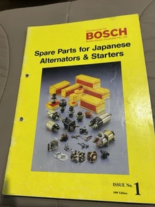 Bosch Spare Parts For Japanese Alternators & Starters Issue 1 - Picture 1 of 5