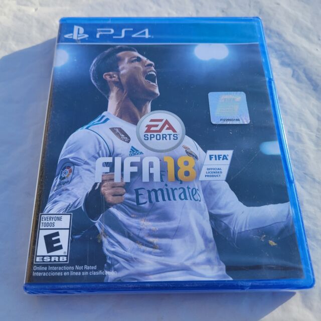 Replacement Case (NO GAME) Fifa 18 Fifa 2018 PlayStation 4 PS4 Box 