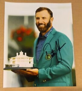 Dustin Johnson PGA LIV Golf Star MASTERS Winner Signed Autographed 8x10 Photo