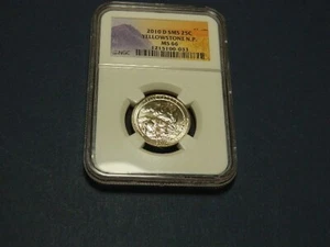 2010 D SMS Yellowstone N.P Quarter NGC MS 66 - Picture 1 of 4