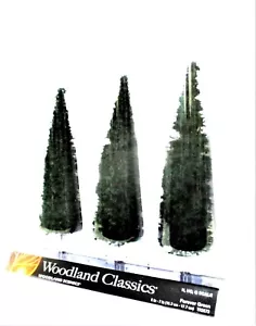 Woodland Classics Ready-Made Trees TR3573 Forever Green - 3/pkg - Picture 1 of 1