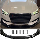 Frontspoilerlippe Frontlippe Spoiler für Audi A4 B7 B8 A3 S3 A1 Universal Tuning