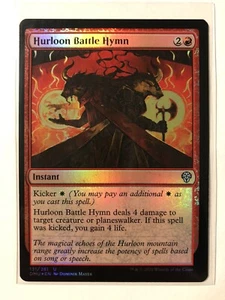 Hurloon Battle Hymn Foil Dominaria United DMU MTG Magic The Gathering - Picture 1 of 1