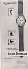 1952 Girard Perregaux Gyromatic Watch Print Ad