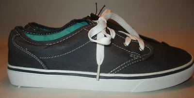 Nuevo Desteñido Glory Mujer 11 Gris Plantilla de Espuma con Memoria Aspecto Clásico Cojín Tenis Foto 1 de 4