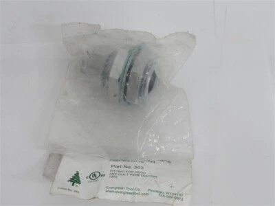 Evergreen 303 , Compression Seal Adapter For 1/2" EMT Conduit - Image 1 of 2