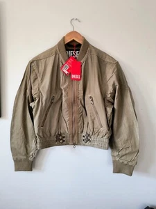 DIESEL Women's G-Noak-Chalk Jacket size UK 12 / EU 40 / Medium RRP £198 - Picture 1 of 19