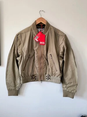 DIESEL Women's G-Noak-Chalk Jacket size UK 12 / EU 40 / Medium RRP £198 - Image 1 of 4