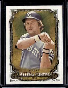 2024 Topps Allen & Ginter #130 George Brett - Kansas City Royals - Picture 1 of 2