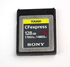 Sony Cfexpress Tough Speicherkarte 128 GB, 1480 MB´s Write, 1700 MB´s Read